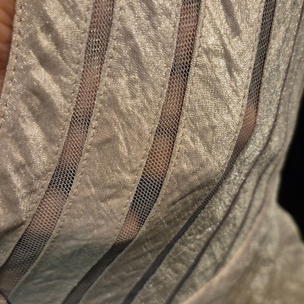 Adrianna Papell Sz 12. Blush Pink With A Shimmer To It.(1659) - Picture 4 of 11